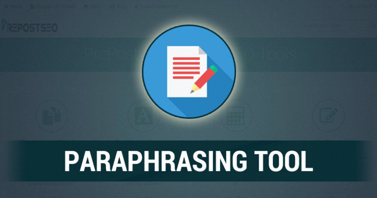 paraphrasing tool for thesis writing