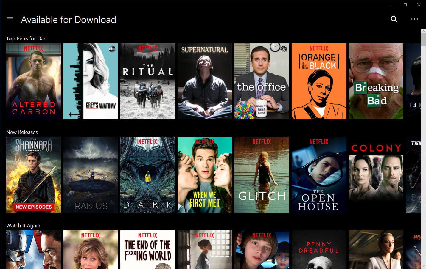 Download Movies And TV Shows On Netflix