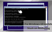 5 Methods Help To Fix Windows 10 Updates Stuck On Restarting