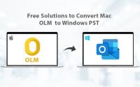 Free Solutions to Convert Mac OLM to Windows PST