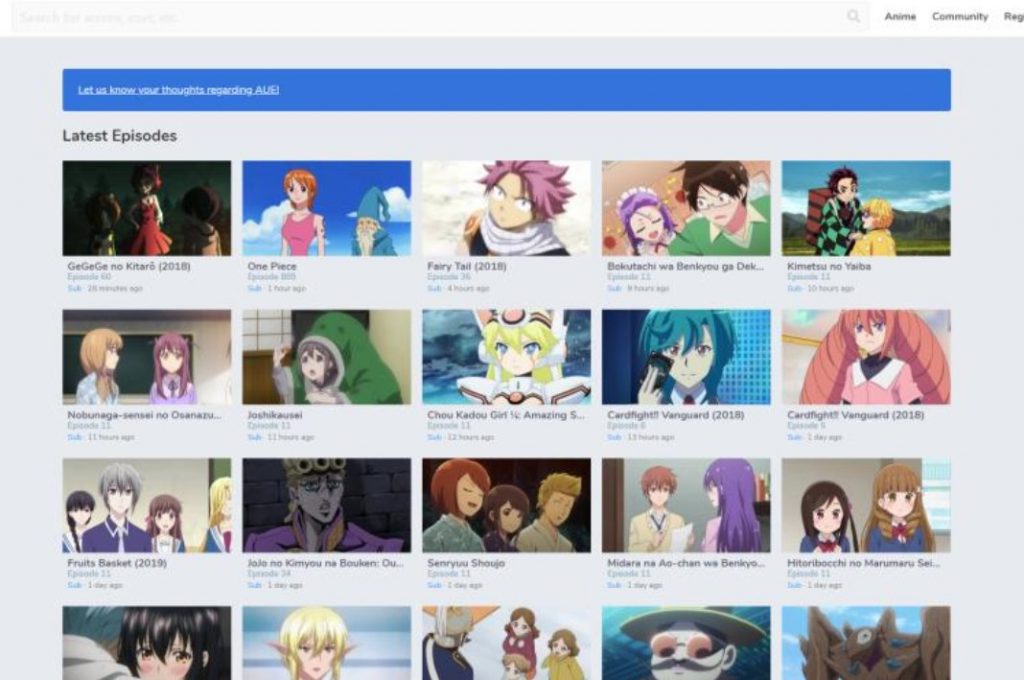 Top Otakustream Alternatives to Stream Anime Shows Online - TechClouds