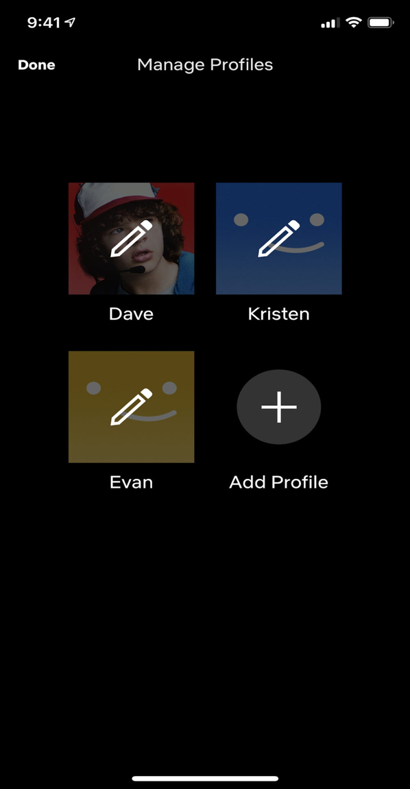 Change Profile Picture on Netflix on Smartphone