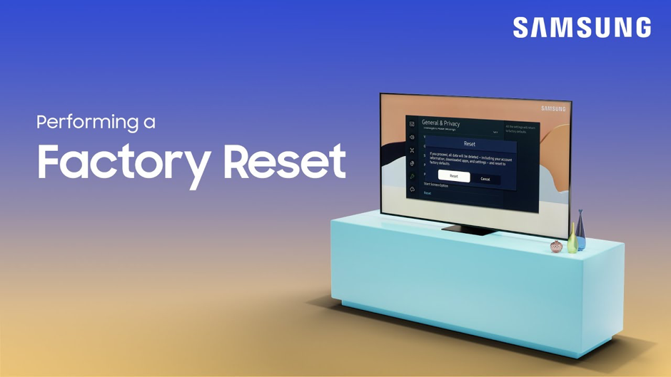 Resetting User’s Samsung TV