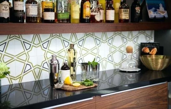 Home Bar Backsplash 