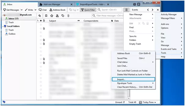 Ways to Import PST Files to Mozilla Thunderbird