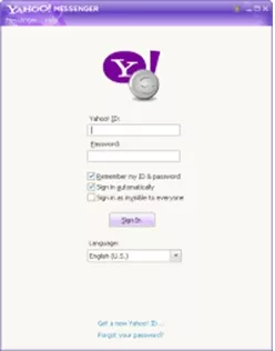 Yahoo messenger Login