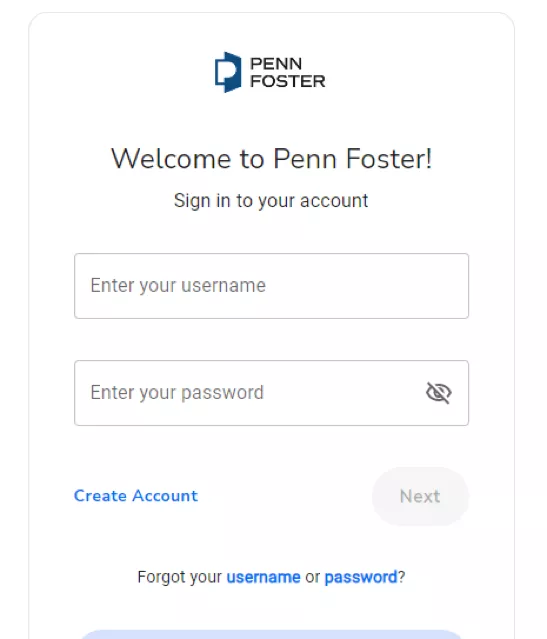 Steps to Access Penn Foster Student Portal