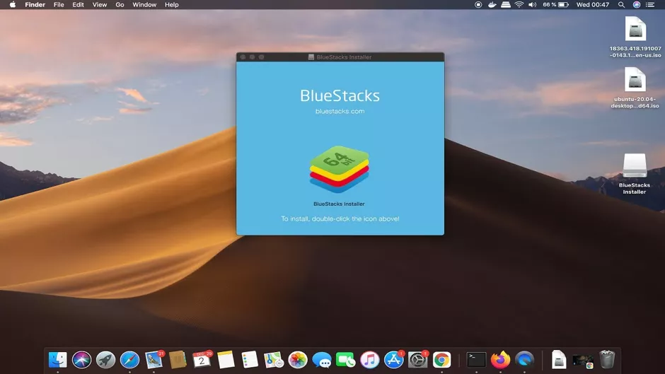 Steps to Install Bluestacks - Mac