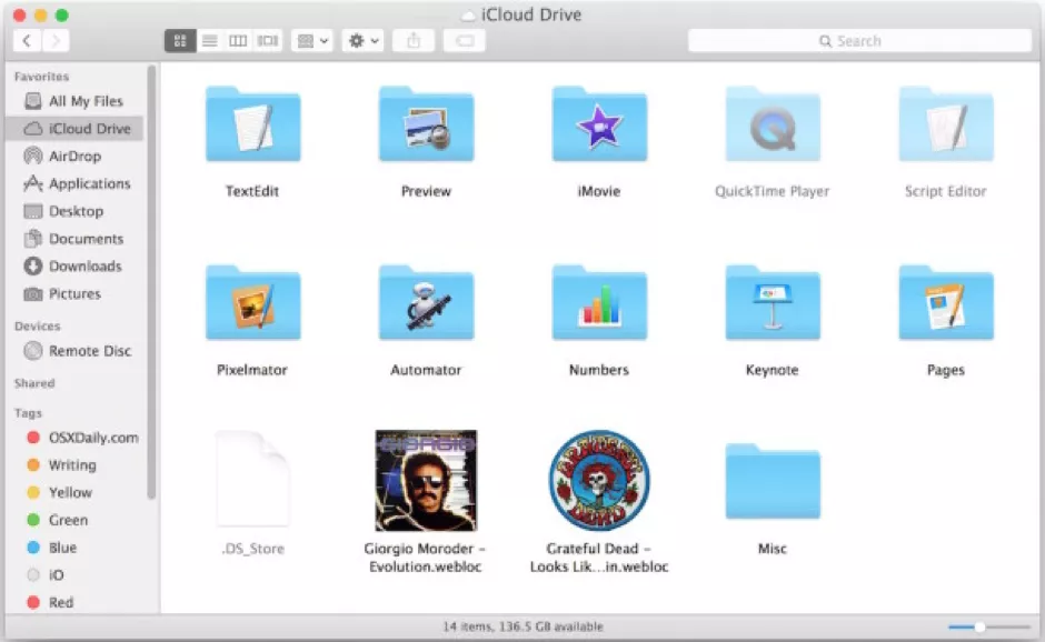 Using iCloud Drive for Transferring Files from iPhone - Mac