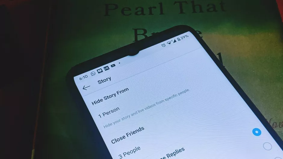 Hiding Instagram Stories from Everyone Except One Individual