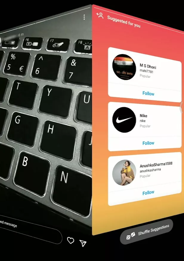 Viewing Someone’s Instagram Story Without Them Knowing Using a Half-Swipe